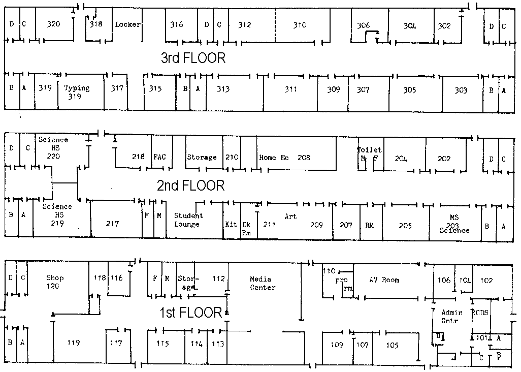 japanese school building layout